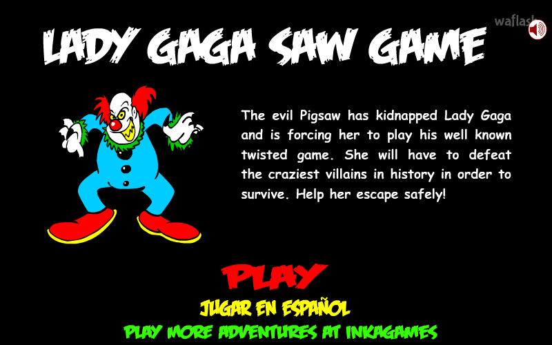 레이디 가가 쏘우 게임 (Lady Gaga Saw Game) 게임 화면 2