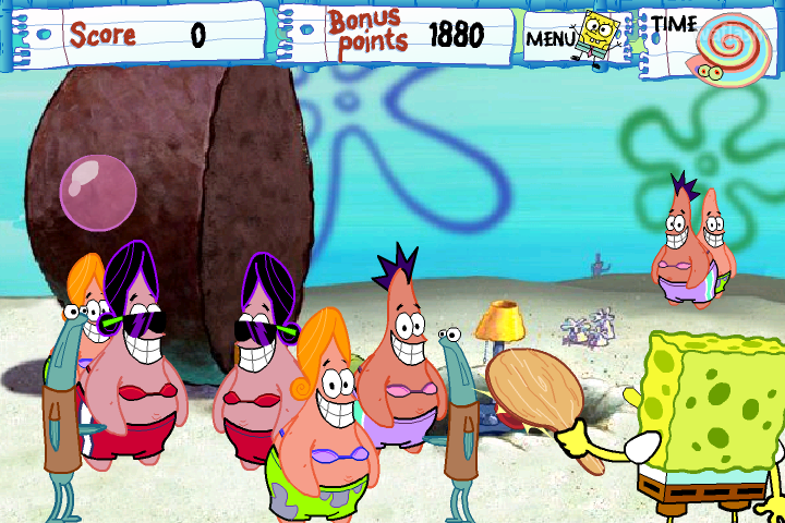 스폰지밥 트레일 오브 더 스네일 (Spongebob Trail of the Snail) 게임 화면 1