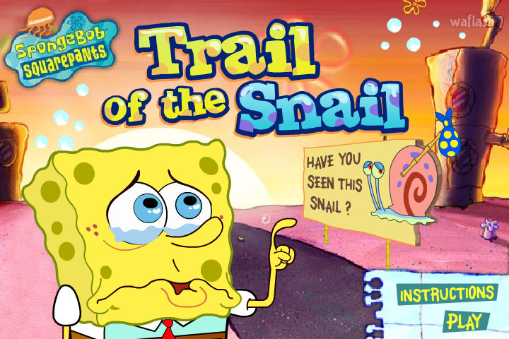 스폰지밥 트레일 오브 더 스네일 (Spongebob Trail of the Snail) 게임 화면 2