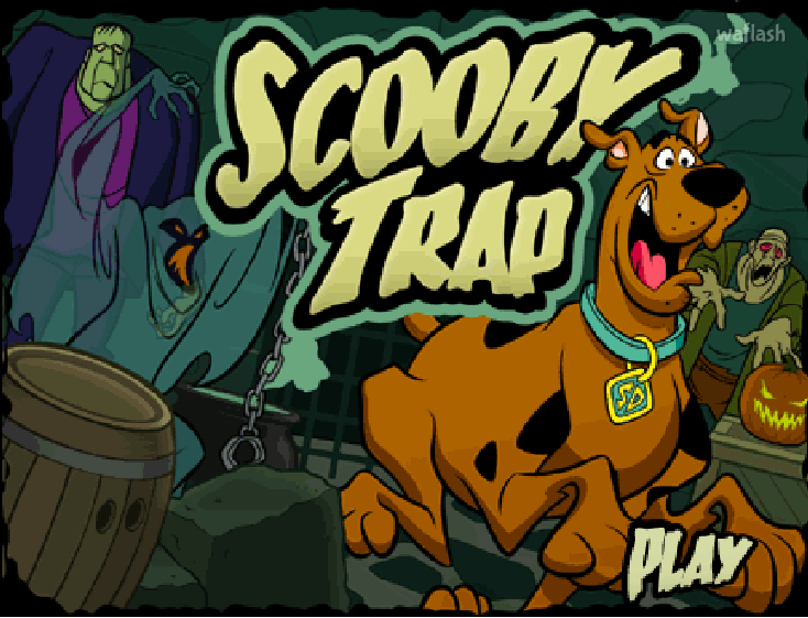 스쿠비 트랩 (Scooby Trap) 게임 화면 1