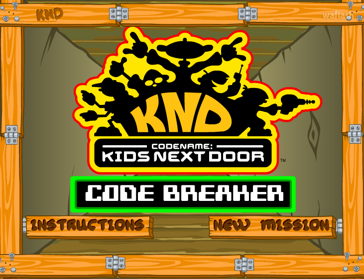 암호명: 이웃집 아이들 - 코드 브레이커 (Codename: Kids Next Door - Code Breaker) 게임 화면 2
