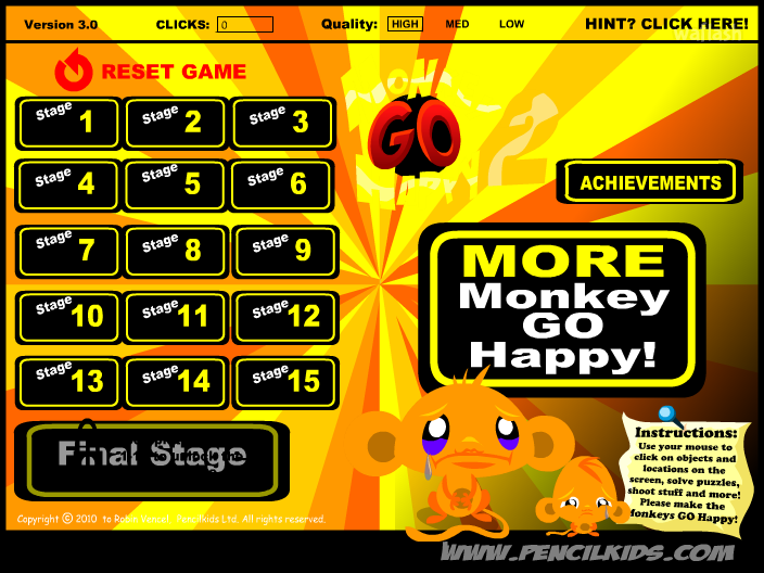 몽키 고 해피 2 (Monkey Go Happy 2) 게임 화면 2