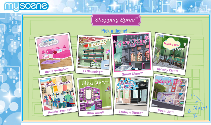 마이씬 쇼핑 스프리 2 (My Scene Shopping Spree 2) 게임 화면 3