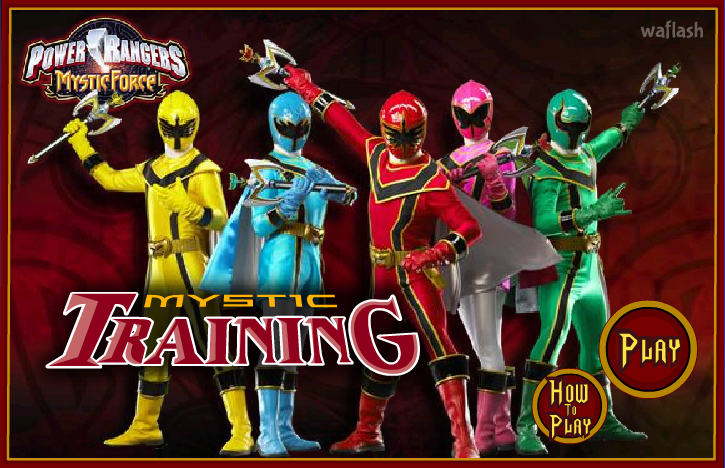 파워레인저 미스틱포스 미스틱 트레이닝 (Power Rangers MysticForce: Mystic Training) 게임 화면 3