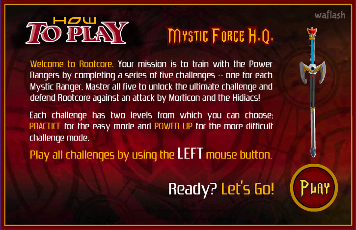 파워레인저 미스틱포스 미스틱 트레이닝 (Power Rangers MysticForce: Mystic Training) 게임 화면 4