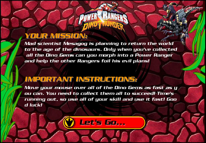 파워레인저 다이노썬더 젬스 (Power Rangers Dino Thunder: Gems) 게임 화면 2