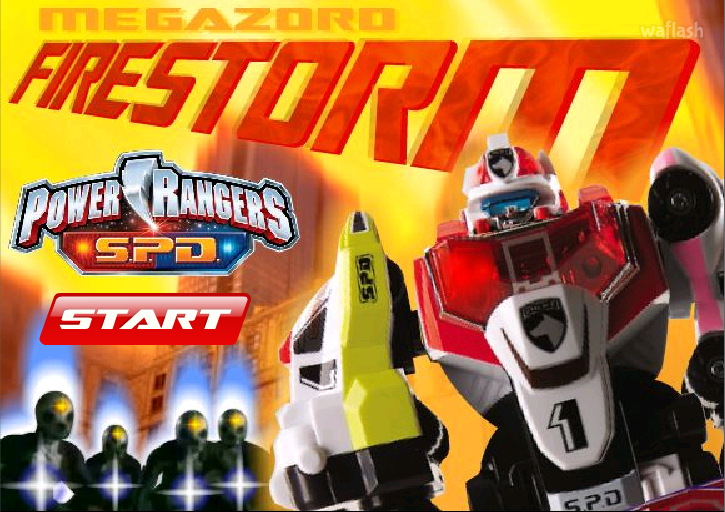 파워레인저 메가조드 파이어스톰 (Megazord Firestorm) 게임 화면 2