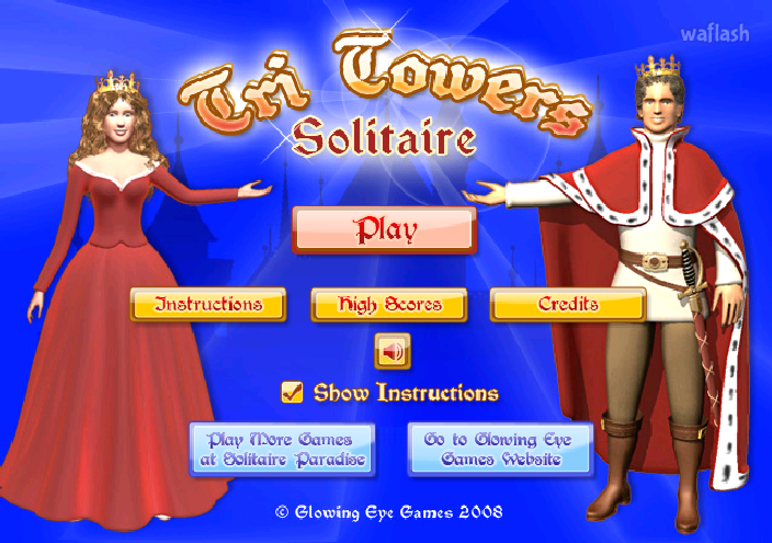 트리 타워즈 솔리테어 (Tri Towers Solitaire) 게임 화면 2