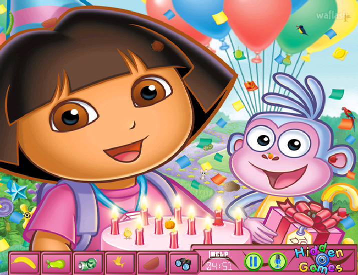 도라 숨은 그림찾기 (Dora Hidden Objects) 게임 화면 1