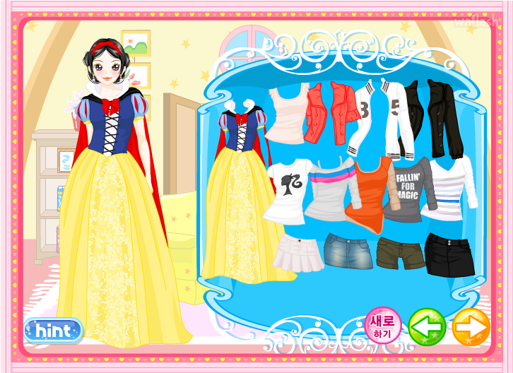로이월드 스토리게임 - 백설공주 (Roiworld Snow White Dress Up) 게임 화면 3