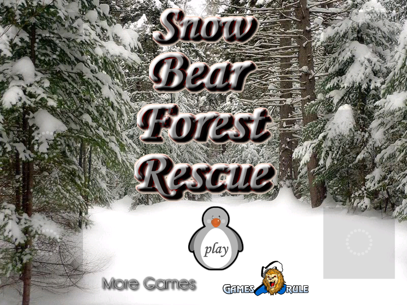 흰곰 탈출 (Snow Bear Forest Rescue) 게임 화면 2