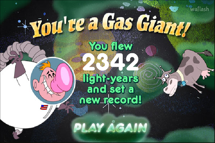 빌리와 맨디 게임: 솔라 윈드 (Billy and Mandy Game: Solar Wind) 게임 화면 3