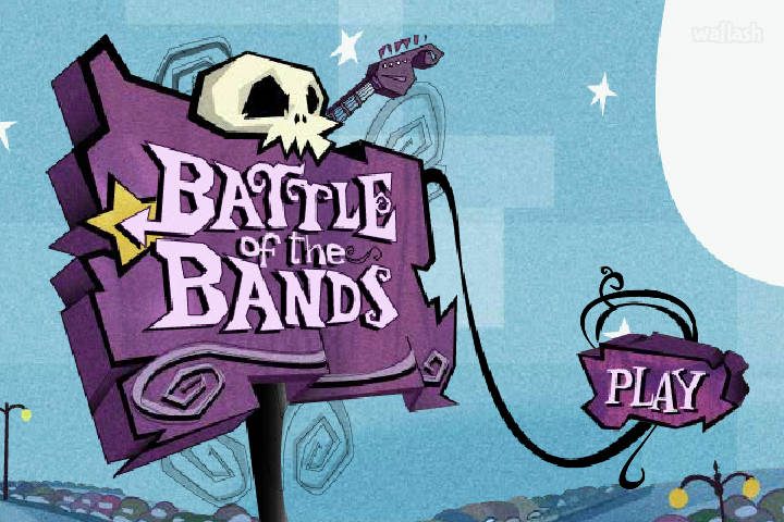 빌리와 맨디 게임: 배틀 오브 더 밴드 (Billy and Mandy Game: Battle of The Bands) 게임 화면 1