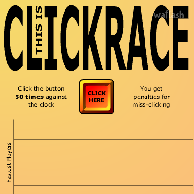 클릭 레이스 (This is Click Race) 게임 화면 1