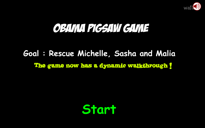 오바마 쏘우 게임 (Obama Saw Game) 게임 화면 2