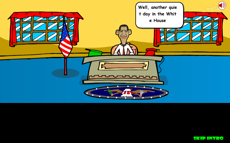 오바마 쏘우 게임 2 (Obama Saw Game 2) 게임 화면 1
