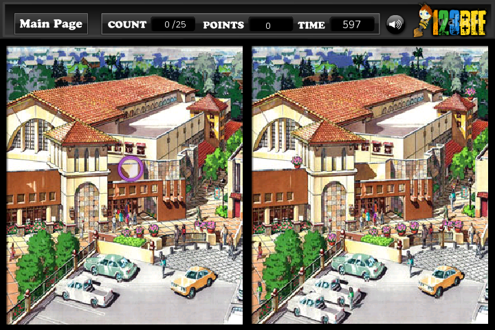 틀린그림찾기 - Spot The 25 Differences Challenge 1 게임 화면 1