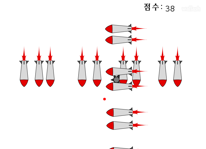 최고 난이도 마우스 피하기 게임 화면 1