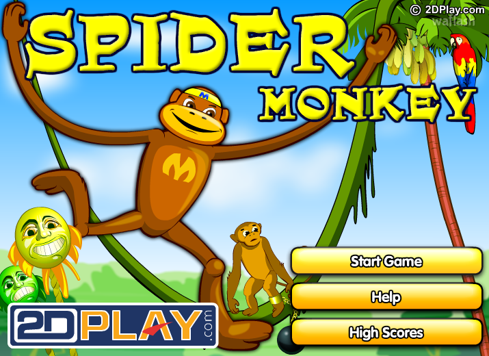 스파이더 몽키 (Spider Monkey) 게임 화면 1