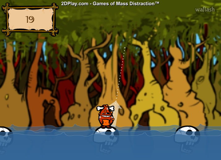 스쿼럴 패밀리 인 트라이블 점프 (The Squirrel Family in Tribal Jump) 게임 화면 2