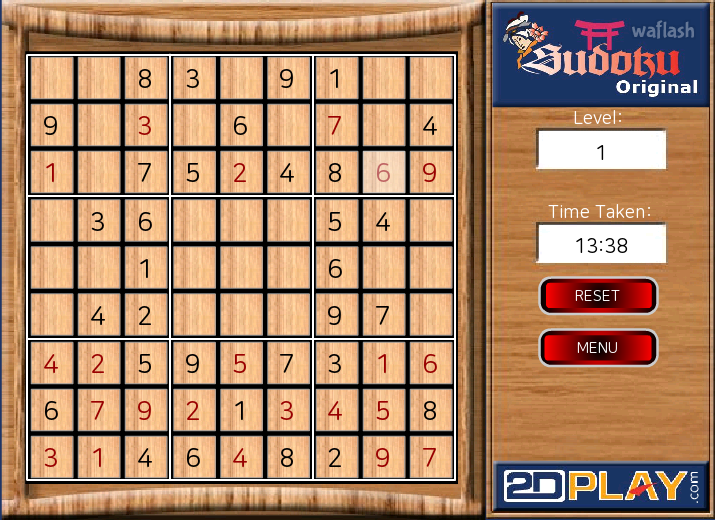 스도쿠 오리지날 (Sudoku Original) 게임 화면 2