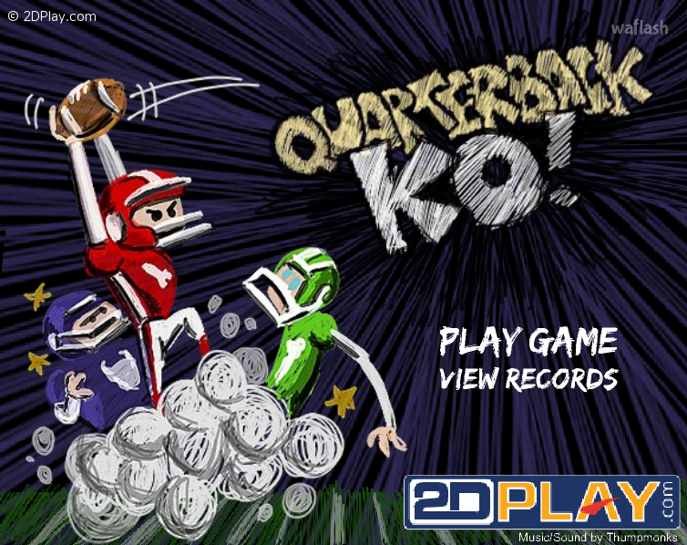 쿼터백 KO (Quarterback KO!) 게임 화면 1