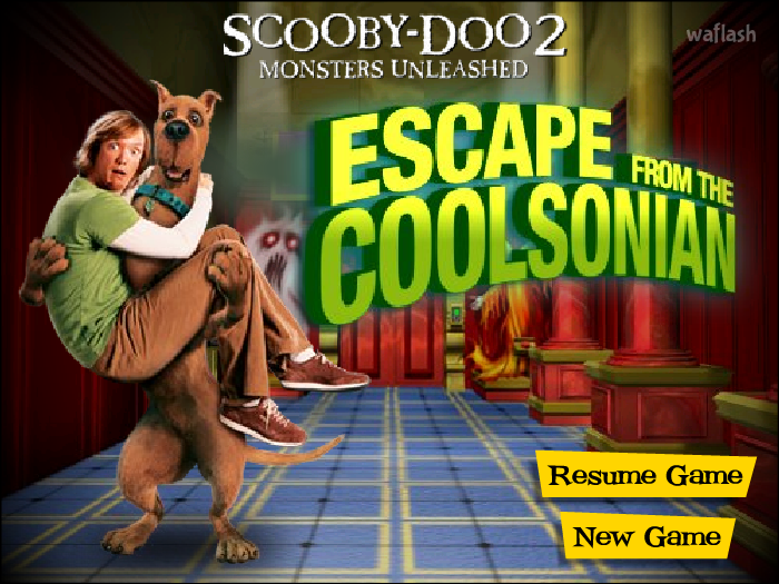 스쿠비두 2: Monsters Unleashed - Escape From The Coolsonian 게임 화면 1