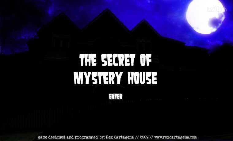 더 시크릿 오브 미스터리 하우스 (The Secret of Mystery House) 게임 화면 3