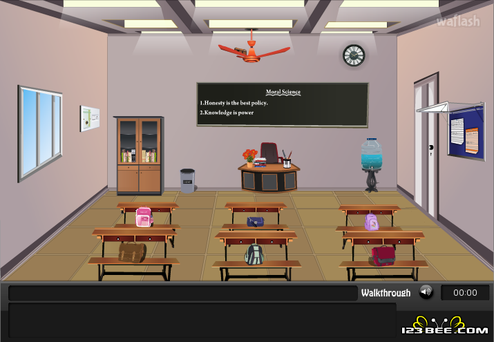 123bee - 교실 탈출 (Classroom Escape) 게임 화면 1