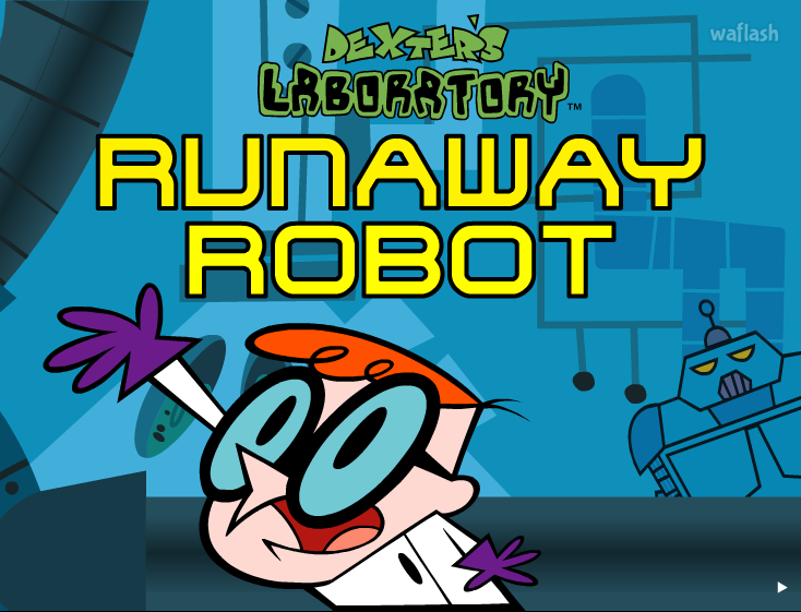 덱스터의 실험실: 폭주 로봇 (Dexter's Laboratory: Runaway Robot) 게임 화면 1