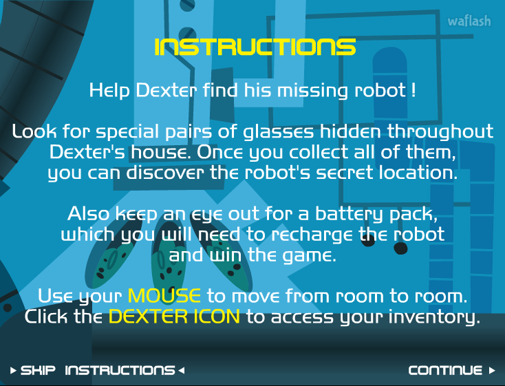 덱스터의 실험실: 폭주 로봇 (Dexter's Laboratory: Runaway Robot) 게임 화면 2