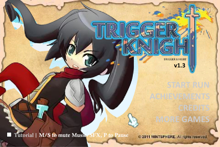 트리거 나이트 (Trigger Knight) 게임 화면 1