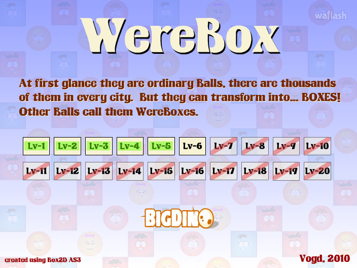 도형게임 - WereBox 게임 화면 1