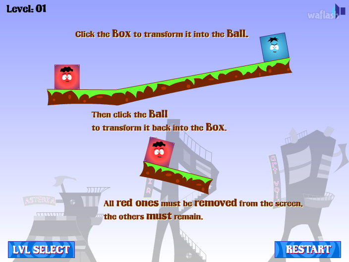 도형게임 - WereBox 게임 화면 2