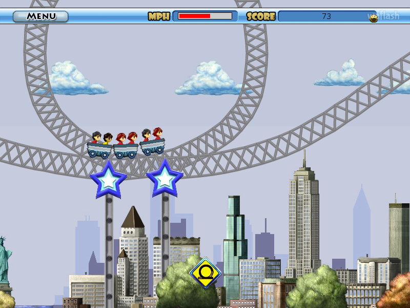 롤러코스터 러시 (Rollercoaster Rush) 게임 화면 3
