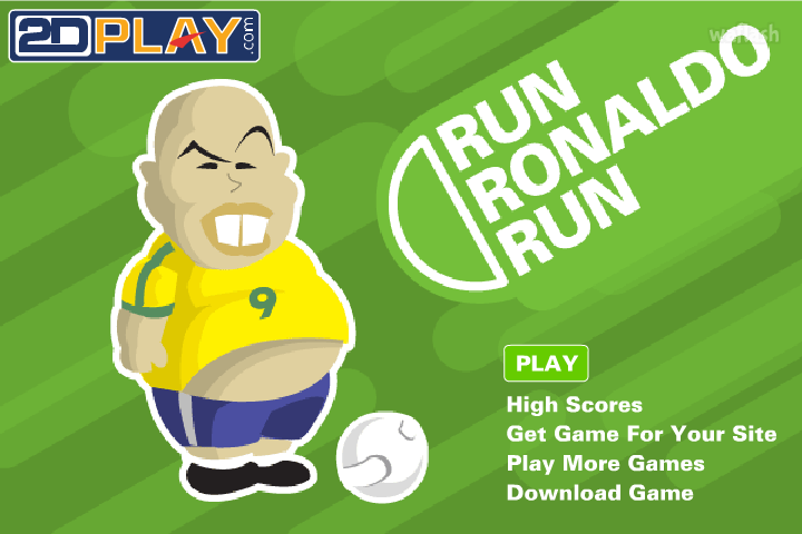 살찐 호나우도 (Run Ronaldo Run) 게임 화면 1