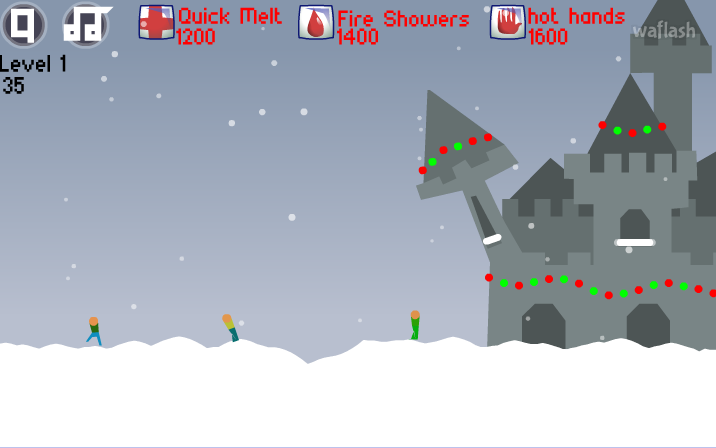 크리스마스 캐슬 디펜스 5000 디럭스 (Christmas Castle Defense 5000 Deluxe) 게임 화면 2