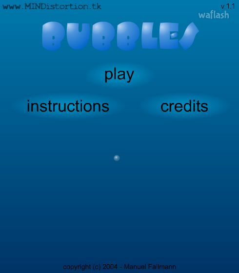 물방울키우기 (Bubbles) 게임 화면 1
