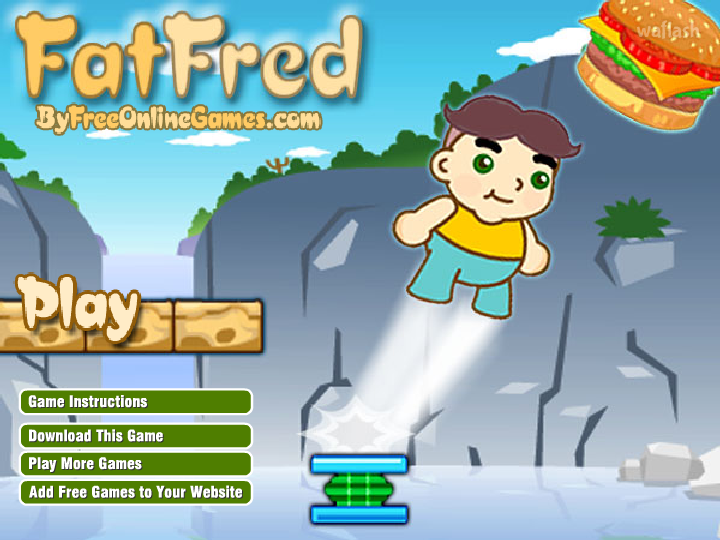 뚱뚱한 프레드 (Fat Fred) 게임 화면 1