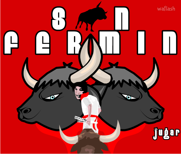 황소피하기 - 산 페르민 (San Fermin) 게임 화면 1