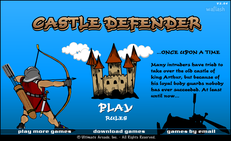 캐슬 디펜더 (Castle Defender) 게임 화면 1