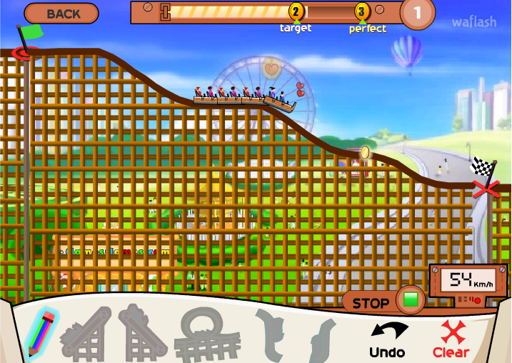 롤러코스터 크리에이터 (Rollercoaster Creator) 게임 화면 3