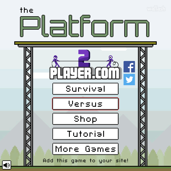 더 플랫폼 (The Platform) - 피하기게임 게임 화면 1