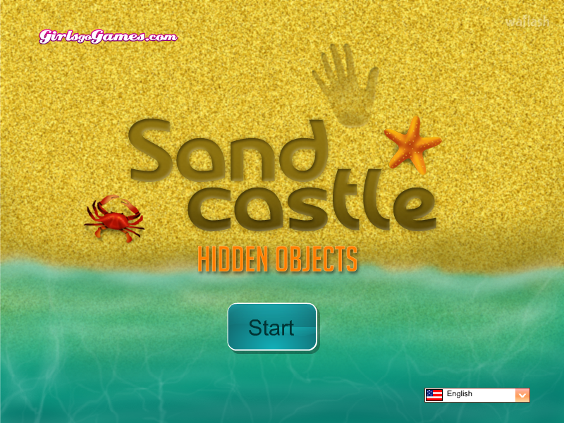 샌드 캐슬 숨은그림찾기 - Sand Castle Hidden Objects 게임 화면 1