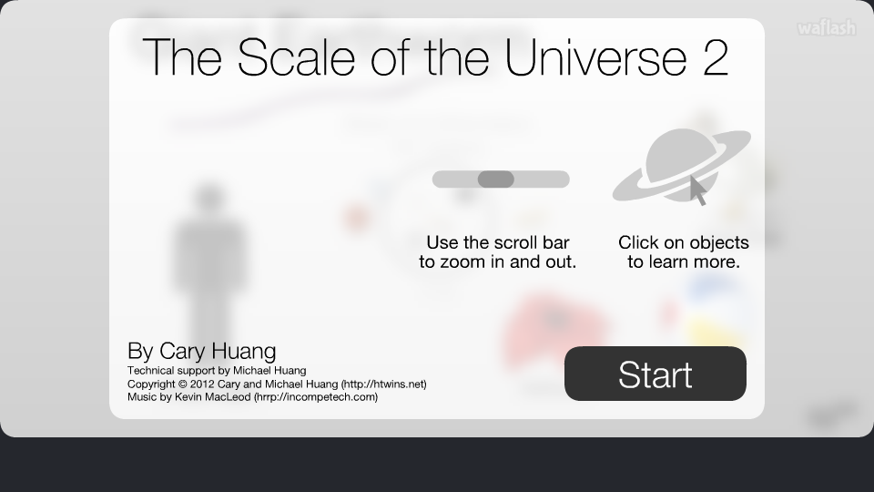 더 스케일 오브 더 유니버스 2 - The Scale of the Universe 2 게임 화면 1