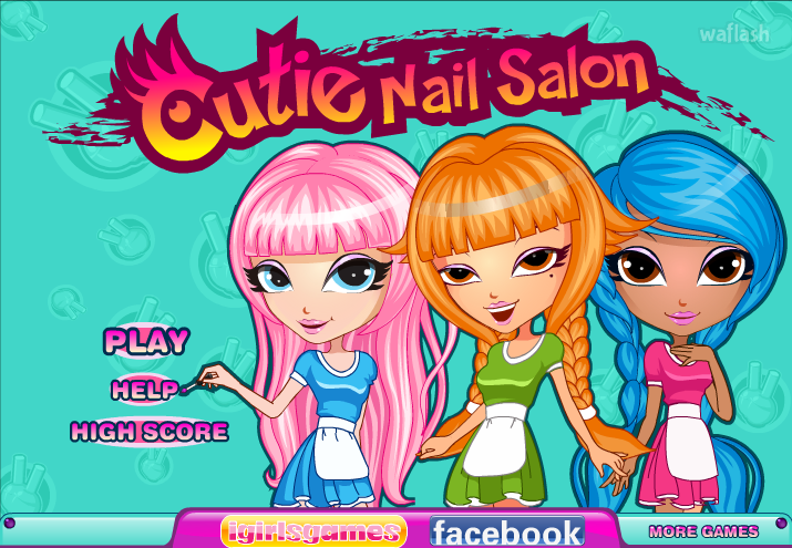 큐티 네일 살롱 (Cutie Nail Salon) 게임 화면 1