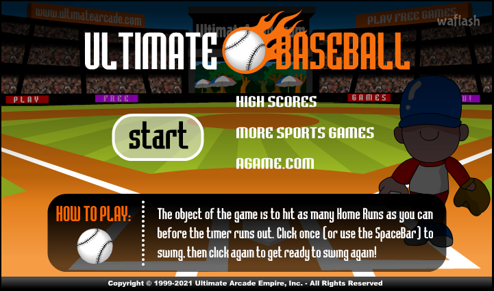 얼티메이트 베이스볼 (Ultimate Baseball) 게임 화면 1