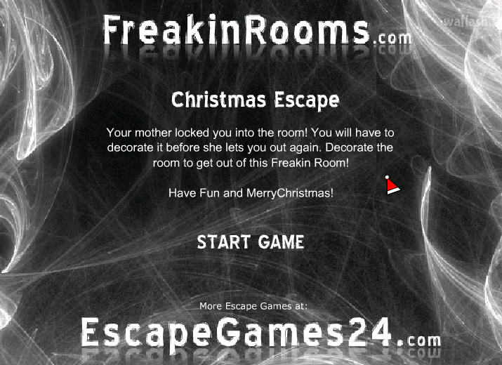 크리스마스 이스케이프 (FreakinRooms - Christmas Escape) 게임 화면 1