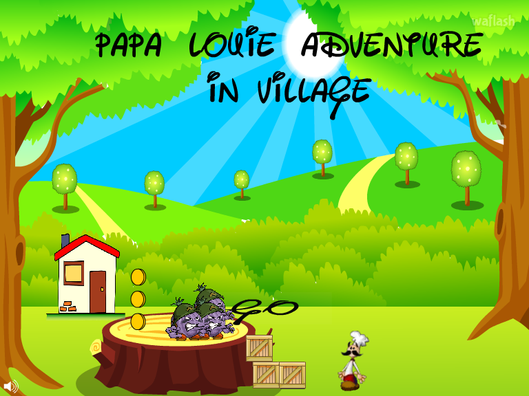 파파 루이 어드벤처 인 빌리지 (Papa Louie Adventure in Village) 게임 화면 1