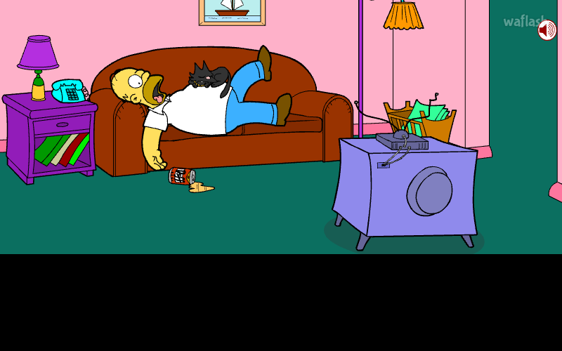 호머 심슨 쏘우 게임 (Homer Simpson Saw Game) 게임 화면 3